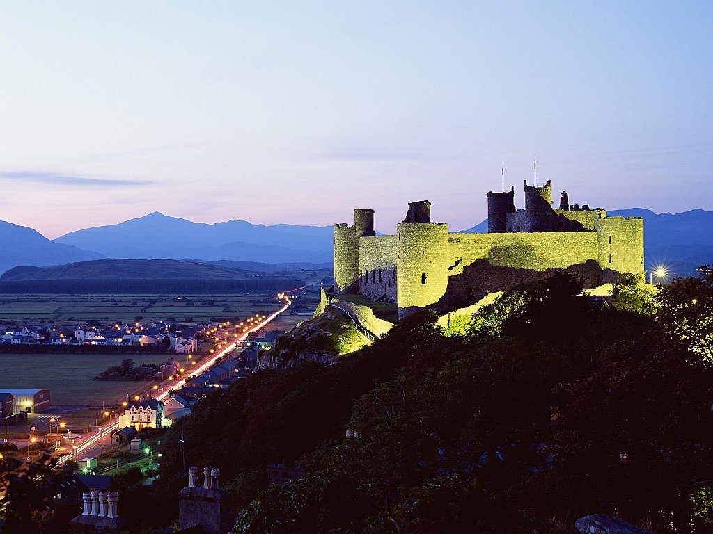 Harlech Castle, Gwynedd, Wales, United Kingdom